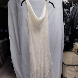 Cream Color Evening Gown Size 7-8